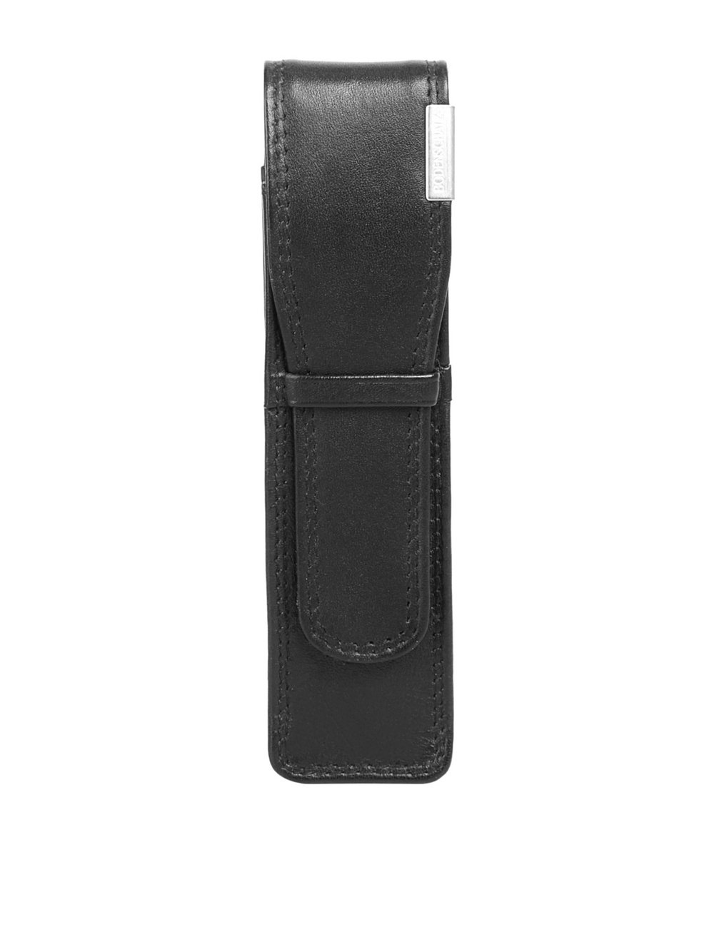 Bodenschatz Stiftetui Damen Leder schwarz, ONE SIZE