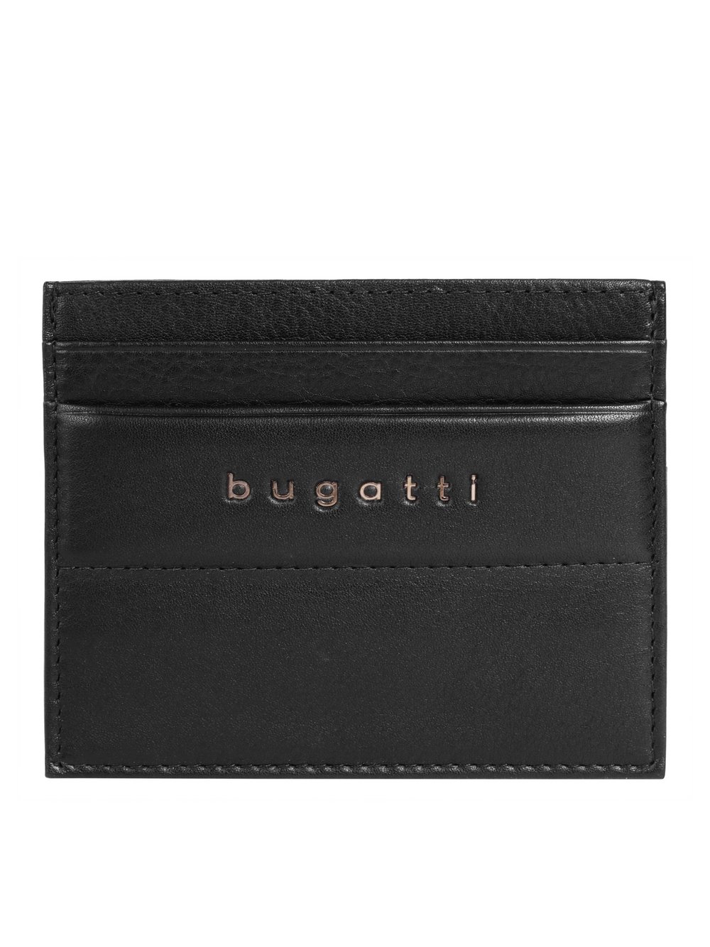 Bugatti Kreditkartenetui Herren schwarz, ONE SIZE