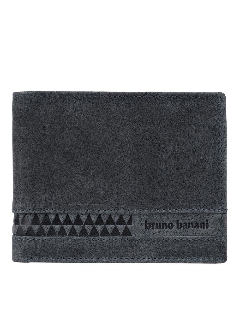 Thumbnail - Bruno Banani Geldbörse Herren Leder blau, ONE SIZE