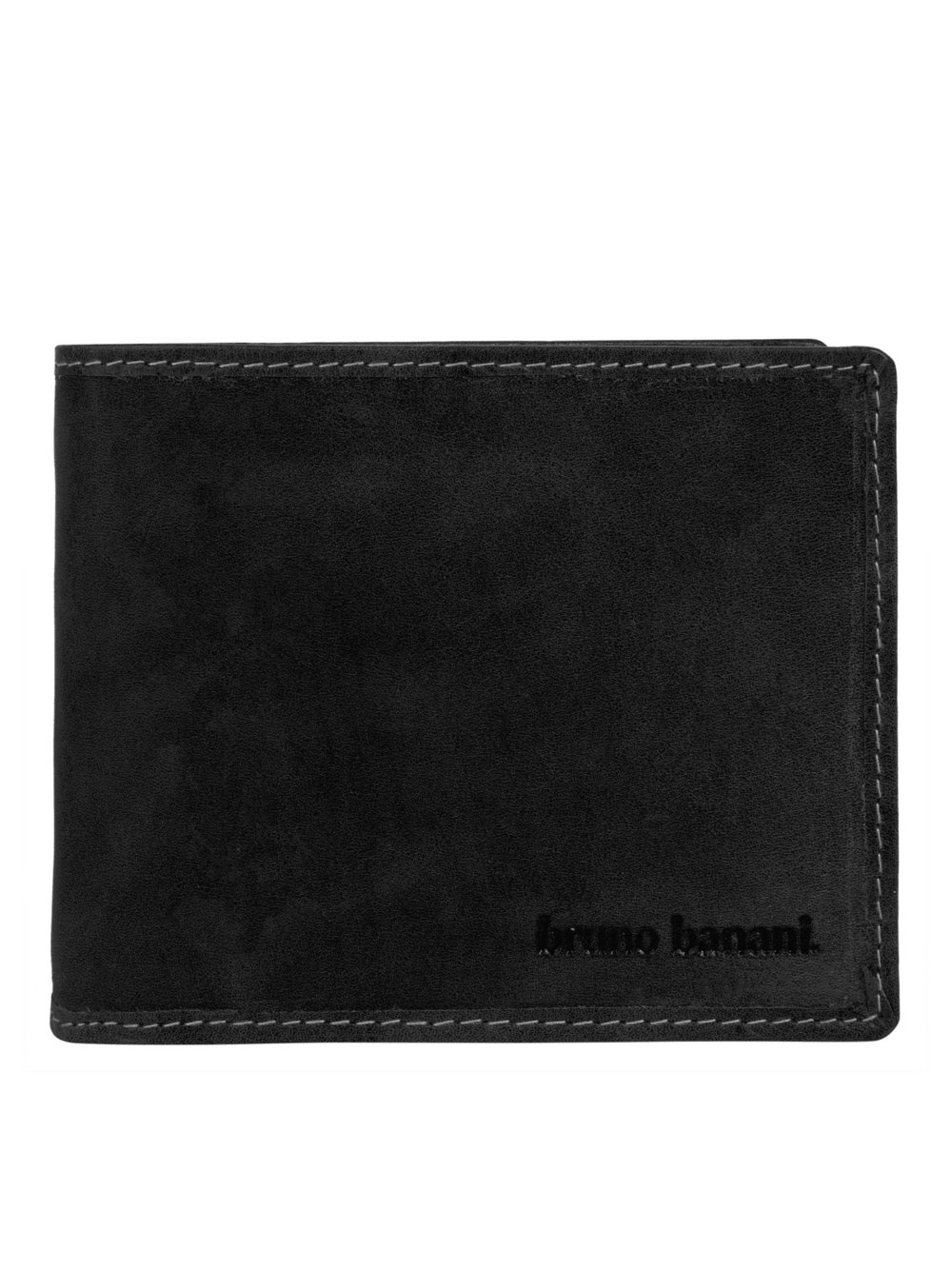 Thumbnail - Bruno Banani Geldbörse Herren Leder schwarz, ONE SIZE