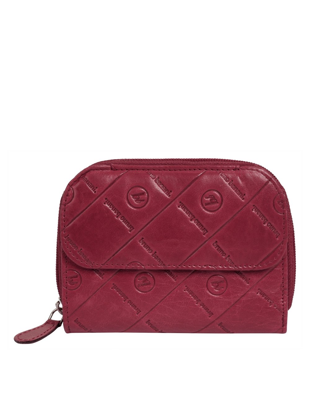 Thumbnail - Bruno Banani Geldbörse Damen Leder rosa bedruckt, ONE SIZE