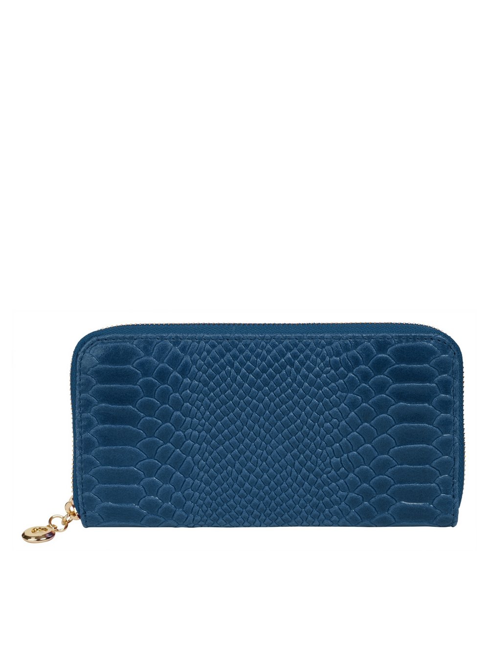 Thumbnail - Samantha Look Geldbörse Damen Leder blau gemustert, ONE SIZE
