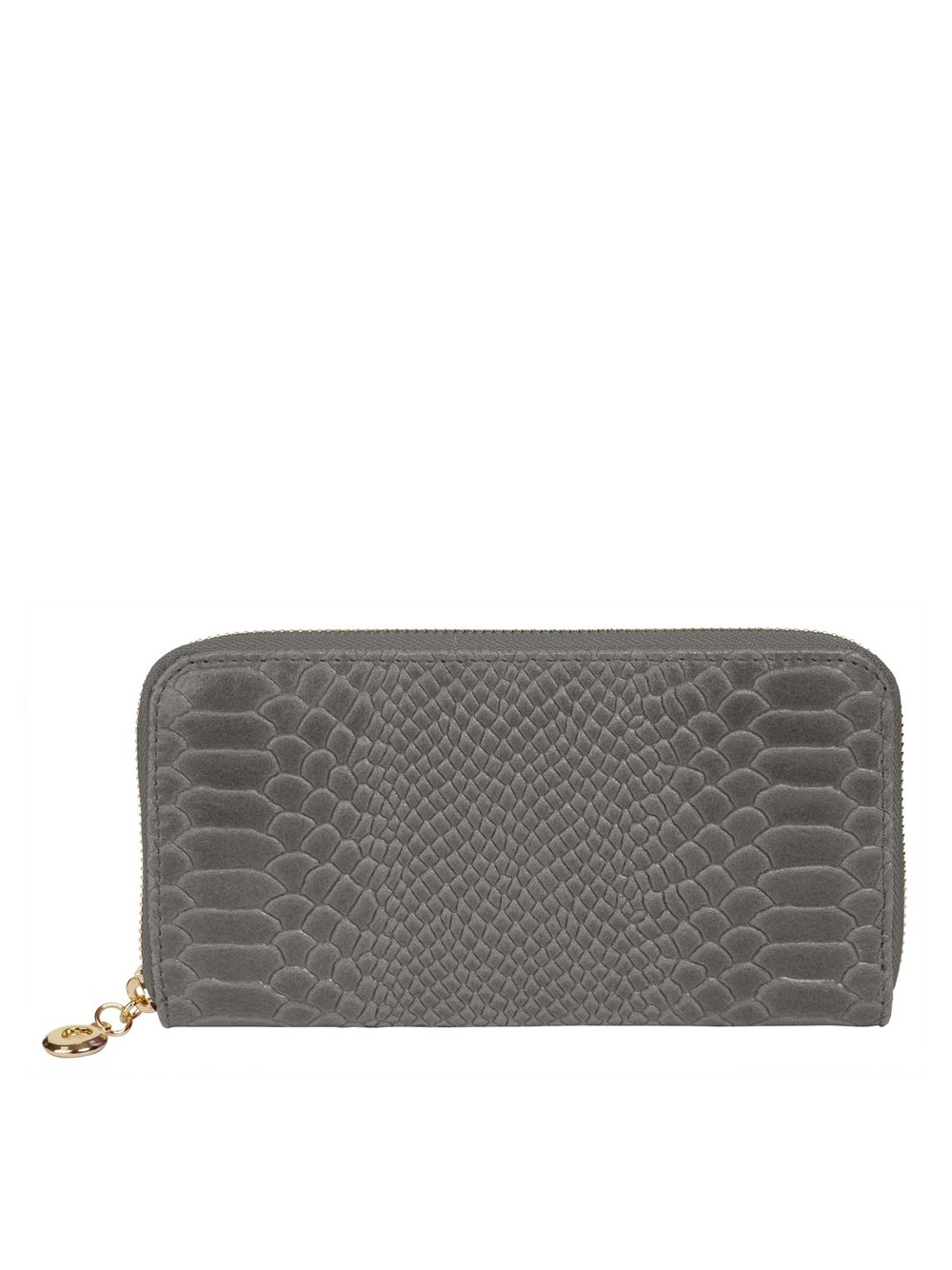 Thumbnail - Samantha Look Geldbörse Damen Leder grau gemustert, ONE SIZE