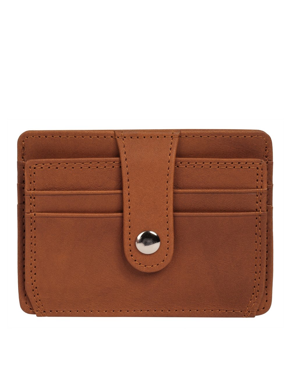 Thumbnail - piké Visitenkartenetui Damen Leder braun, ONE SIZE