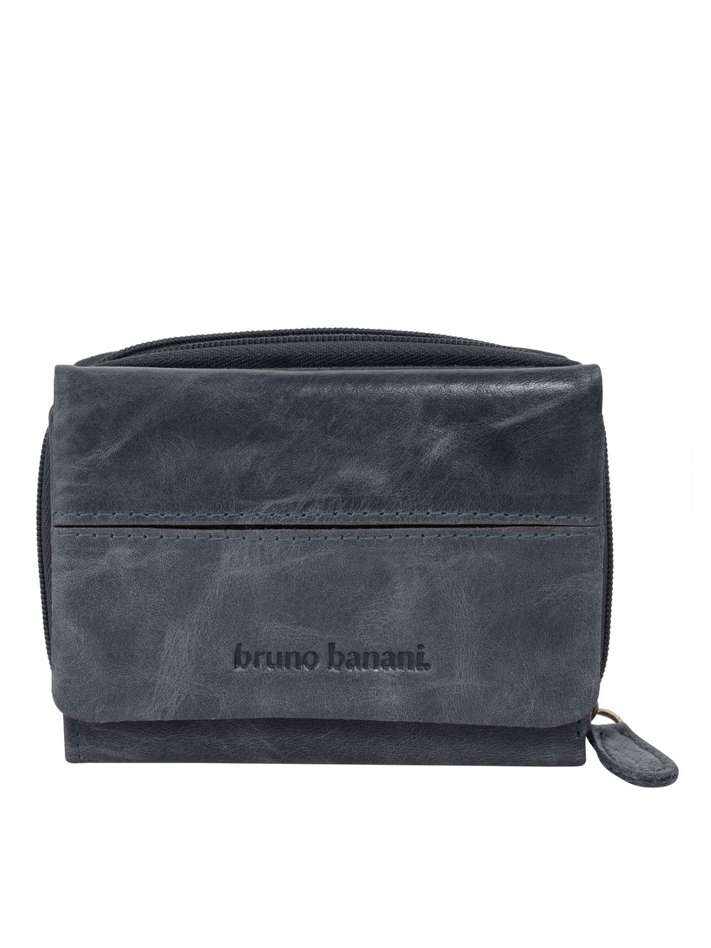 Thumbnail - Bruno Banani Geldbörse Damen Leder blau, ONE SIZE