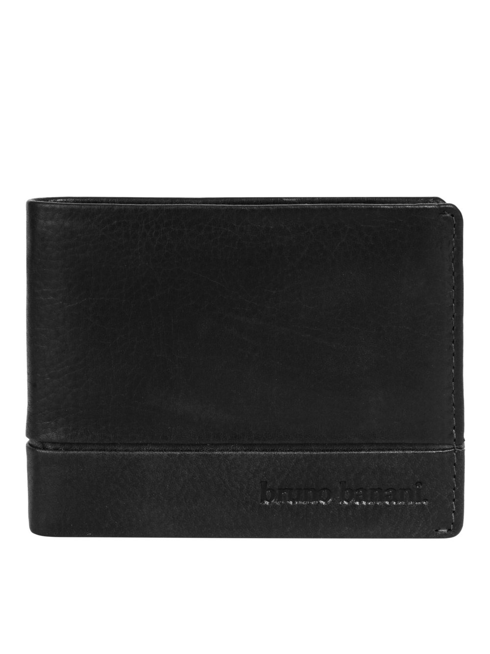 Thumbnail - Bruno Banani Geldbörse Herren Leder schwarz, ONE SIZE