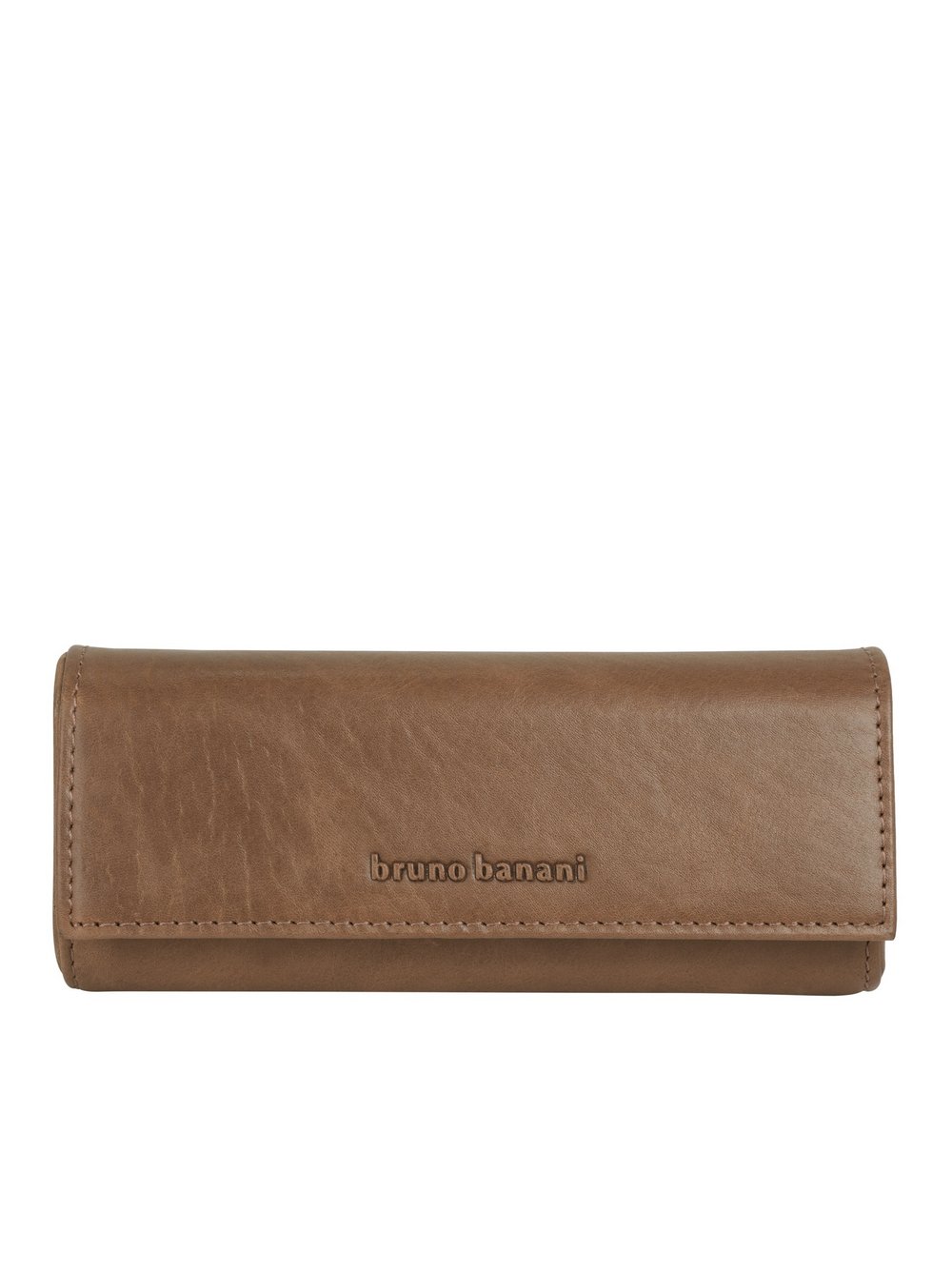 Thumbnail - Bruno Banani Brillenetui Damen Leder braun, ONE SIZE