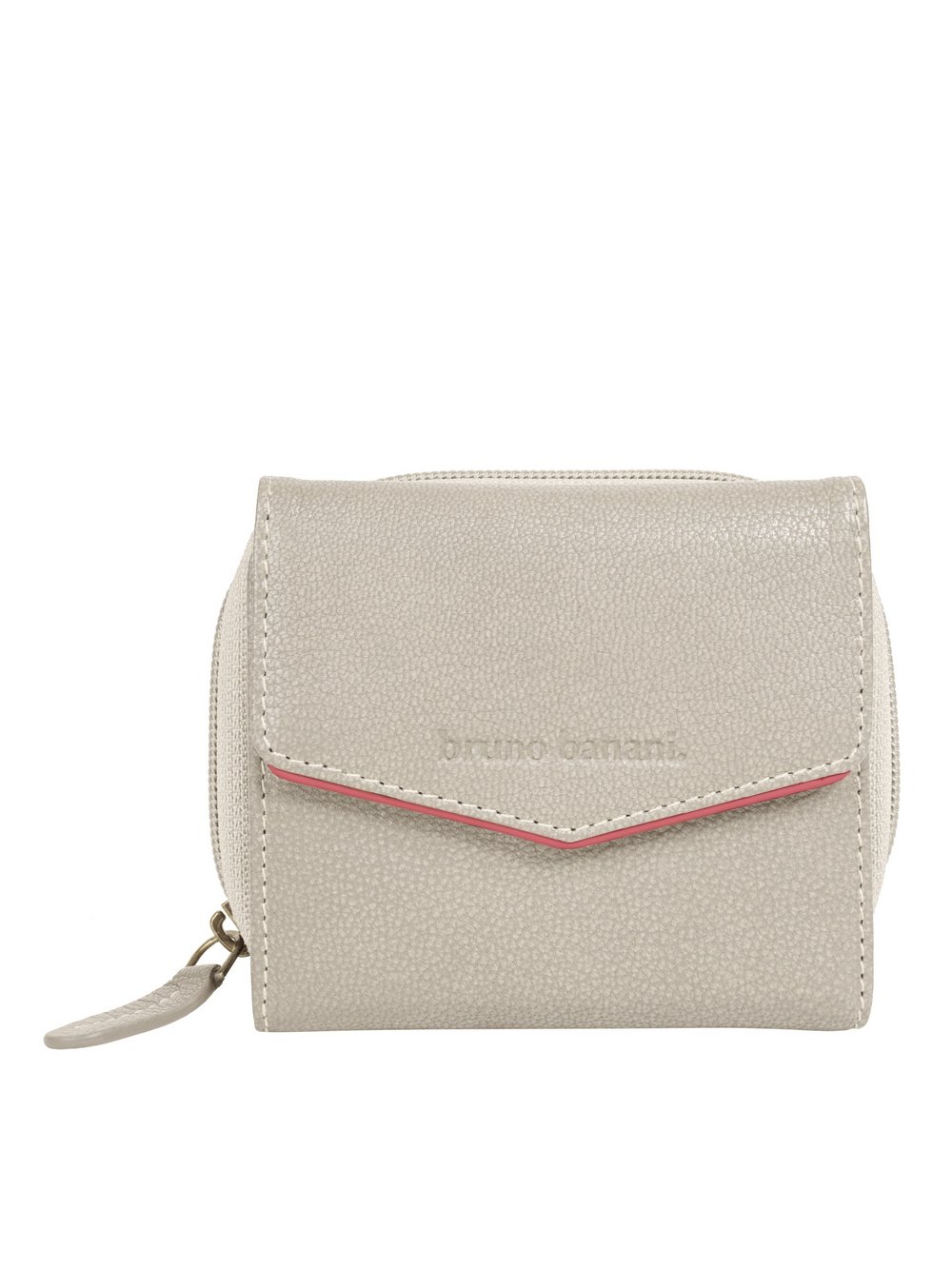 Thumbnail - Bruno Banani Geldbörse Damen Leder beige, ONE SIZE