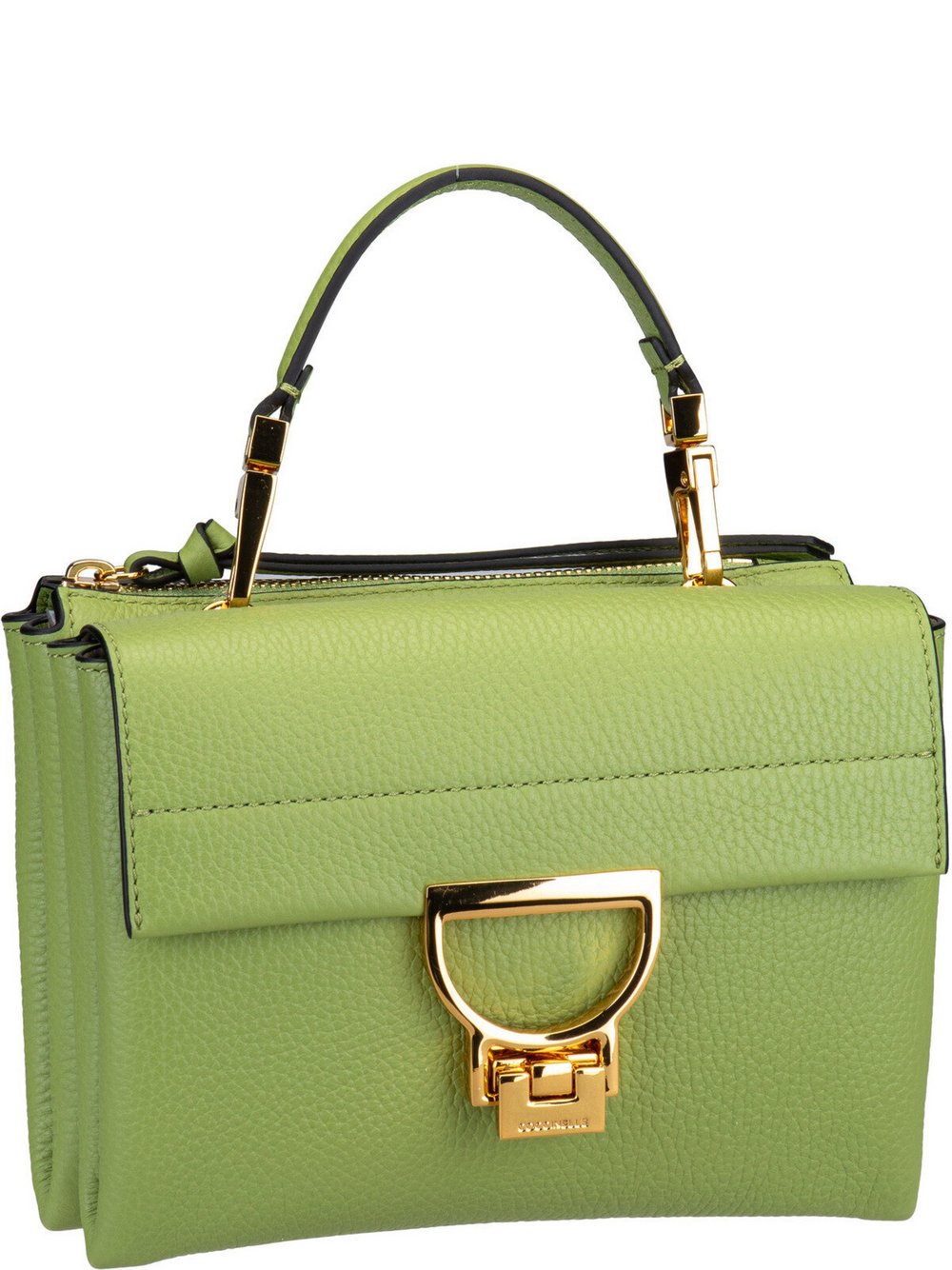 Coccinelle Handtasche Damen Leder grün, ONE SIZE