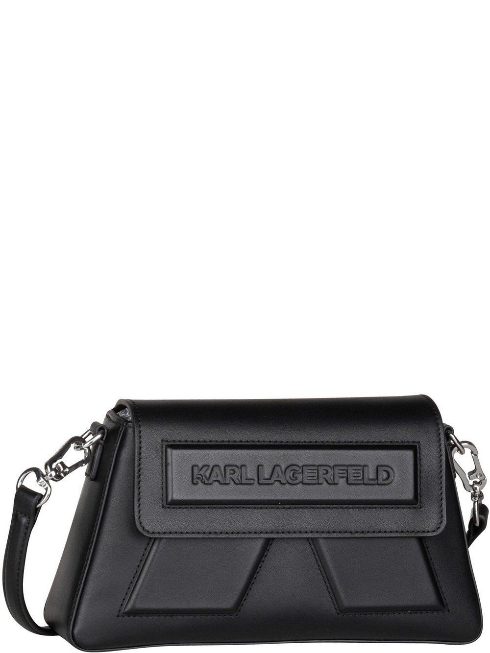 Thumbnail - KARL LAGERFELD Bodybag Damen Leder schwarz, ONE SIZE