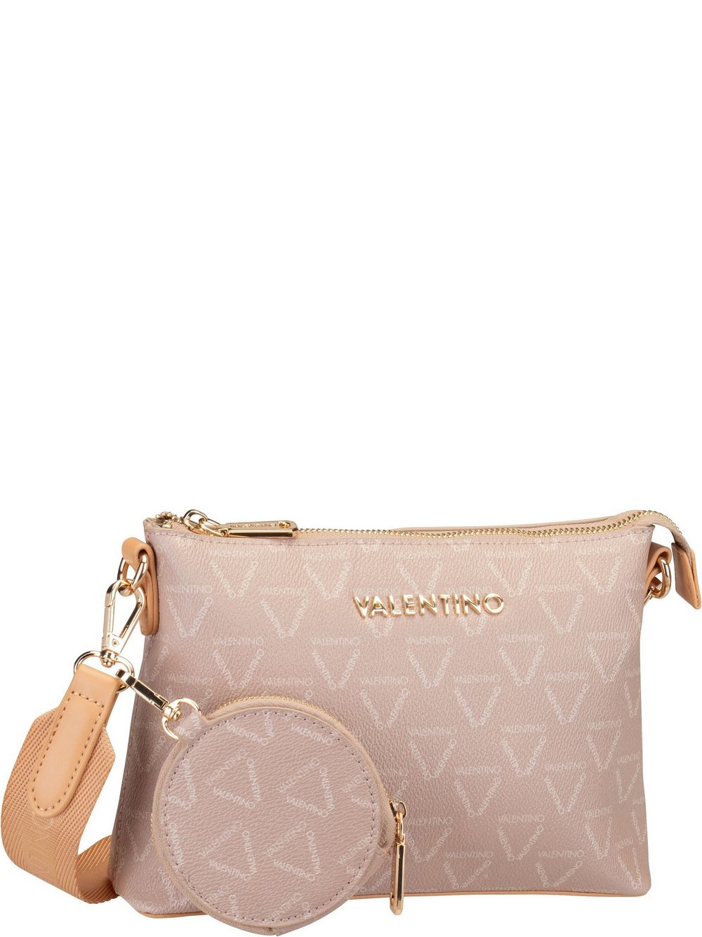 Thumbnail - Valentino by Mario Valentino Bodybag Damen Kunstleder beige, ONE SIZE
