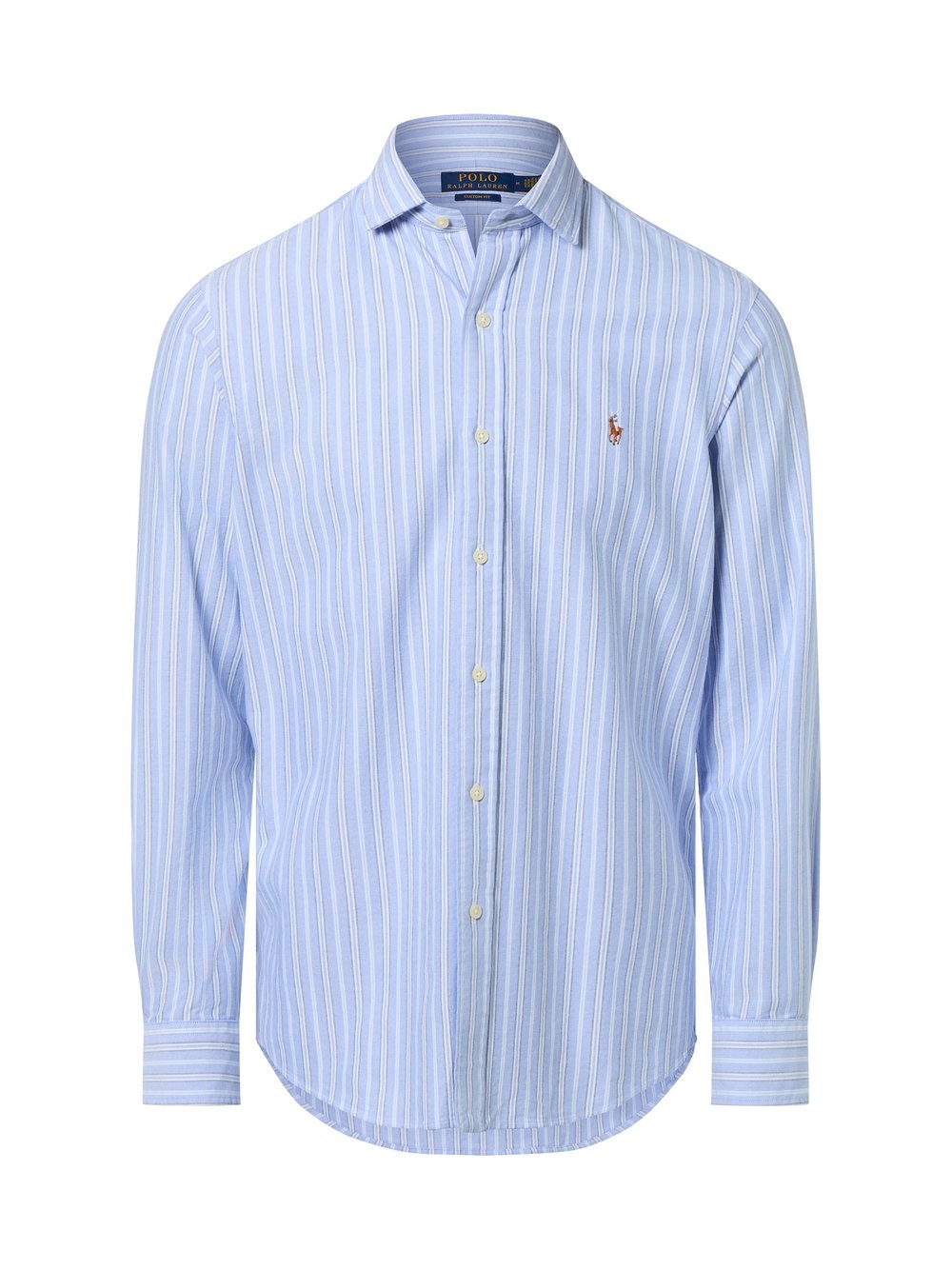 Polo Ralph Lauren Freizeithemd Herren Modern Fit Baumwolle blau gestreift, L