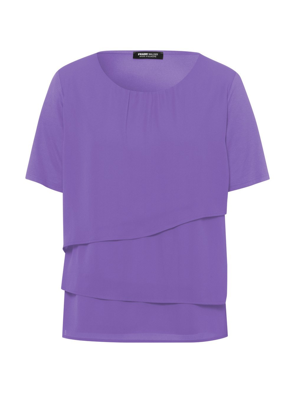 Frank Walder Blusenshirt Damen Viskose lila, 48
