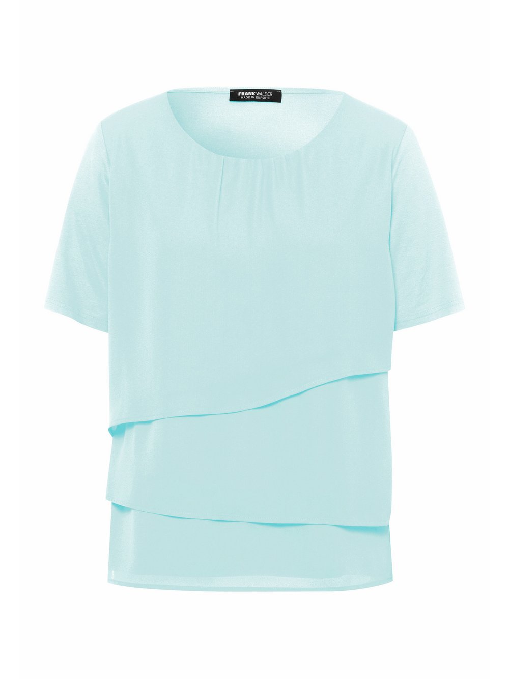 Frank Walder Blusenshirt Damen Viskose grün, 44