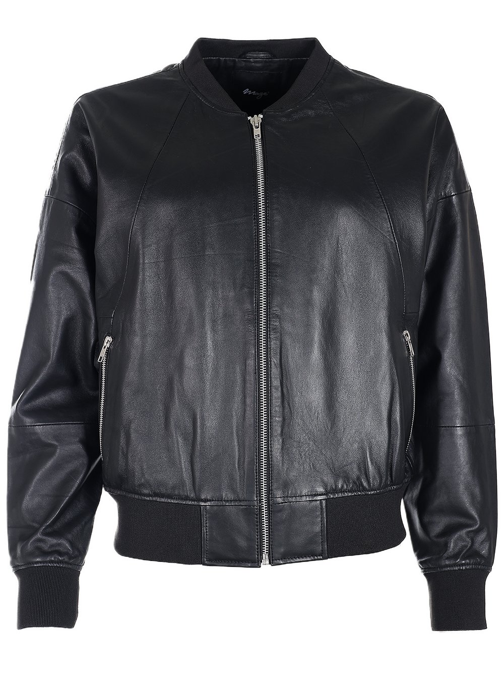 Thumbnail - Maze Lederblouson Damen schwarz, L