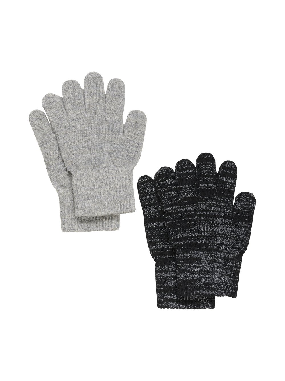 CeLaVie Strickhandschuhe Kinder grau meliert, 3