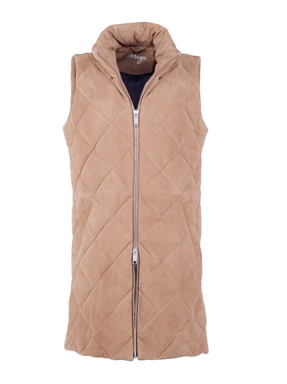 Thumbnail - Maze Lederweste Damen braun, L