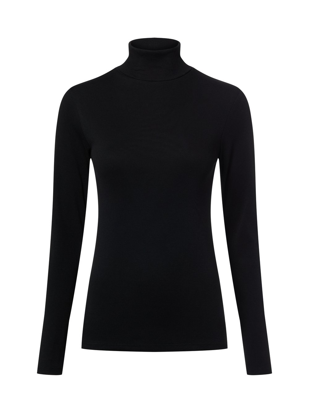 Thumbnail - Marc O'Polo Denim Rollkragenshirt Damen Baumwolle schwarz, S