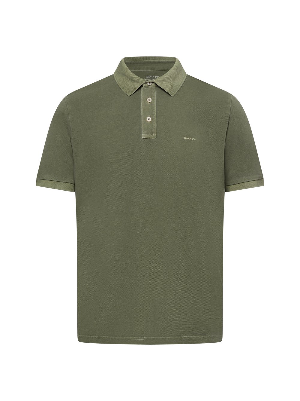 Gant Piqué-Poloshirt Herren Baumwolle grün, XXXL