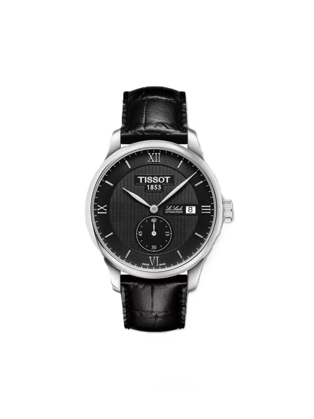 Tissot Automatikuhr Herren Edelstahl schwarz, ONE SIZE