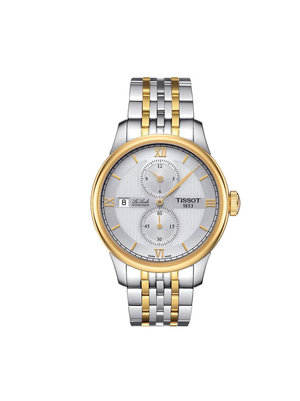 Tissot Automatikuhr Herren Edelstahl silber, ONE SIZE