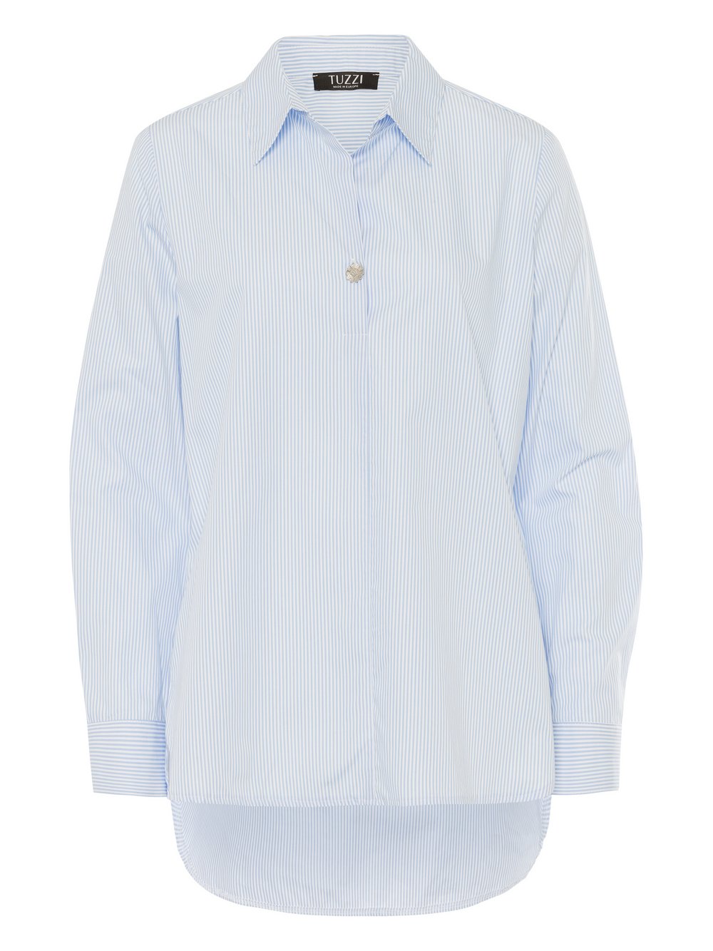 TUZZI Bluse Damen Baumwolle mehrfarbig gestreift, 38