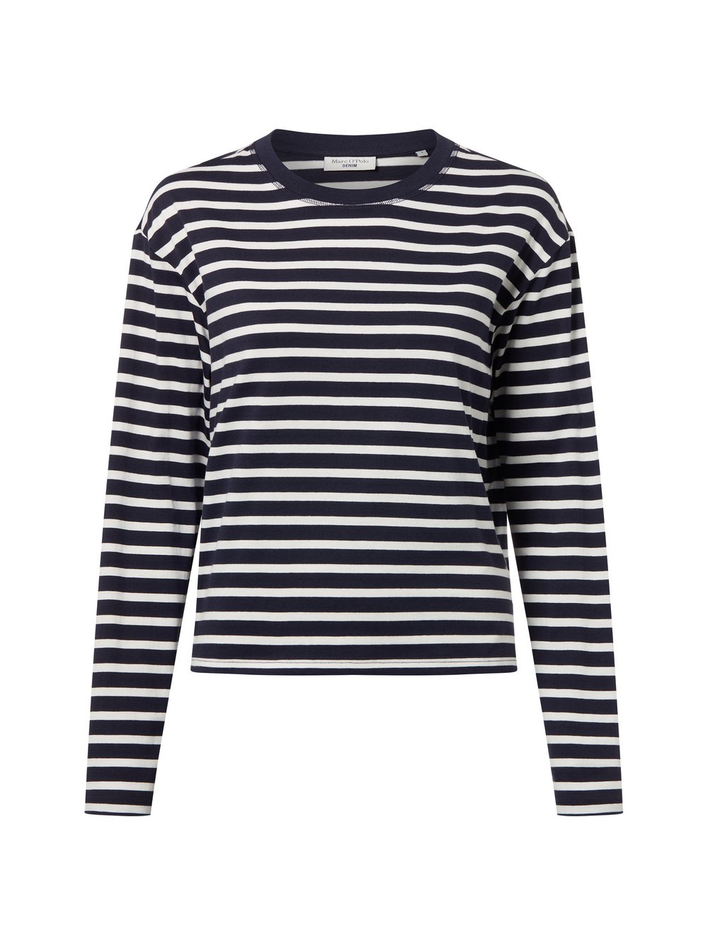 Thumbnail - Marc O'Polo Denim Langarmshirt Damen Baumwolle mehrfarbig gestreift, S