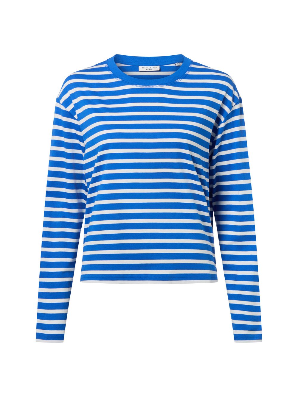 Thumbnail - Marc O'Polo Denim Langarmshirt Damen Baumwolle mehrfarbig gestreift, S