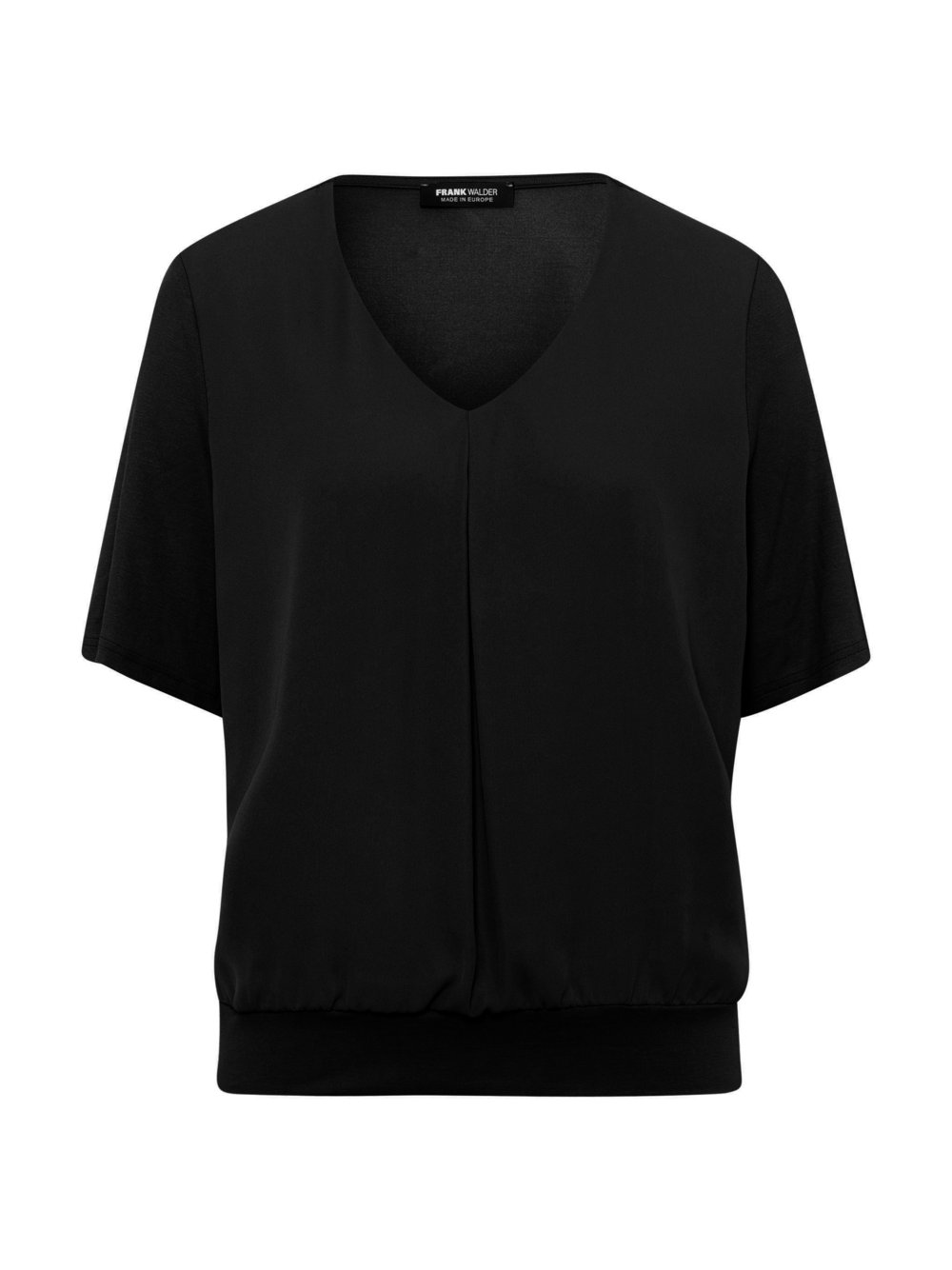 Frank Walder Shirt Damen Viskose schwarz, 40