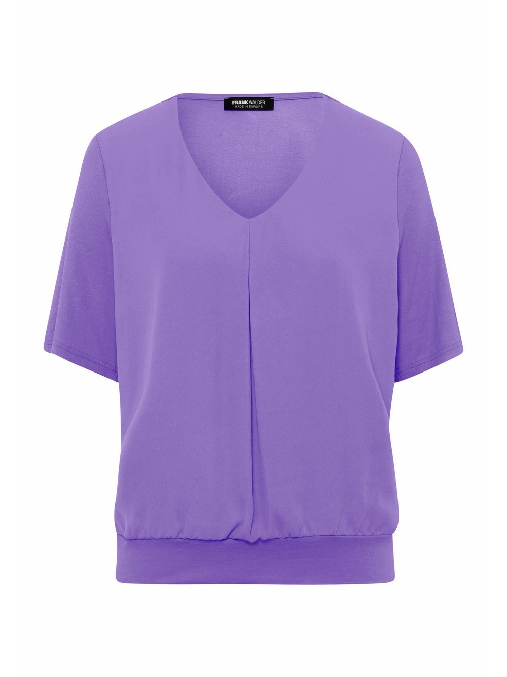 Frank Walder Shirt Damen Viskose lila, 36