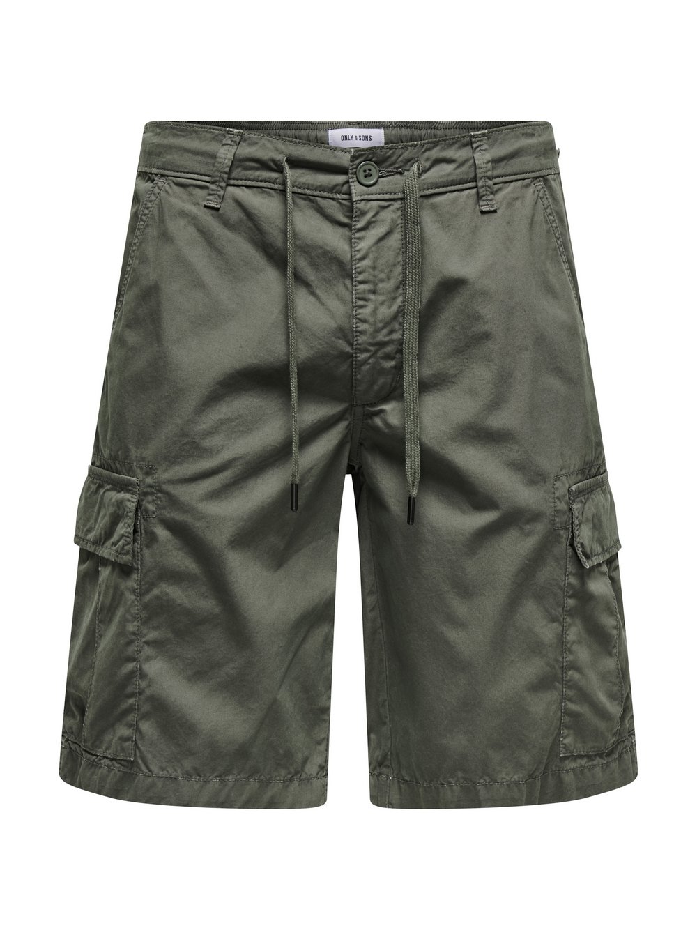 Only&Sons Cargoshorts Herren Baumwolle grün, XL
