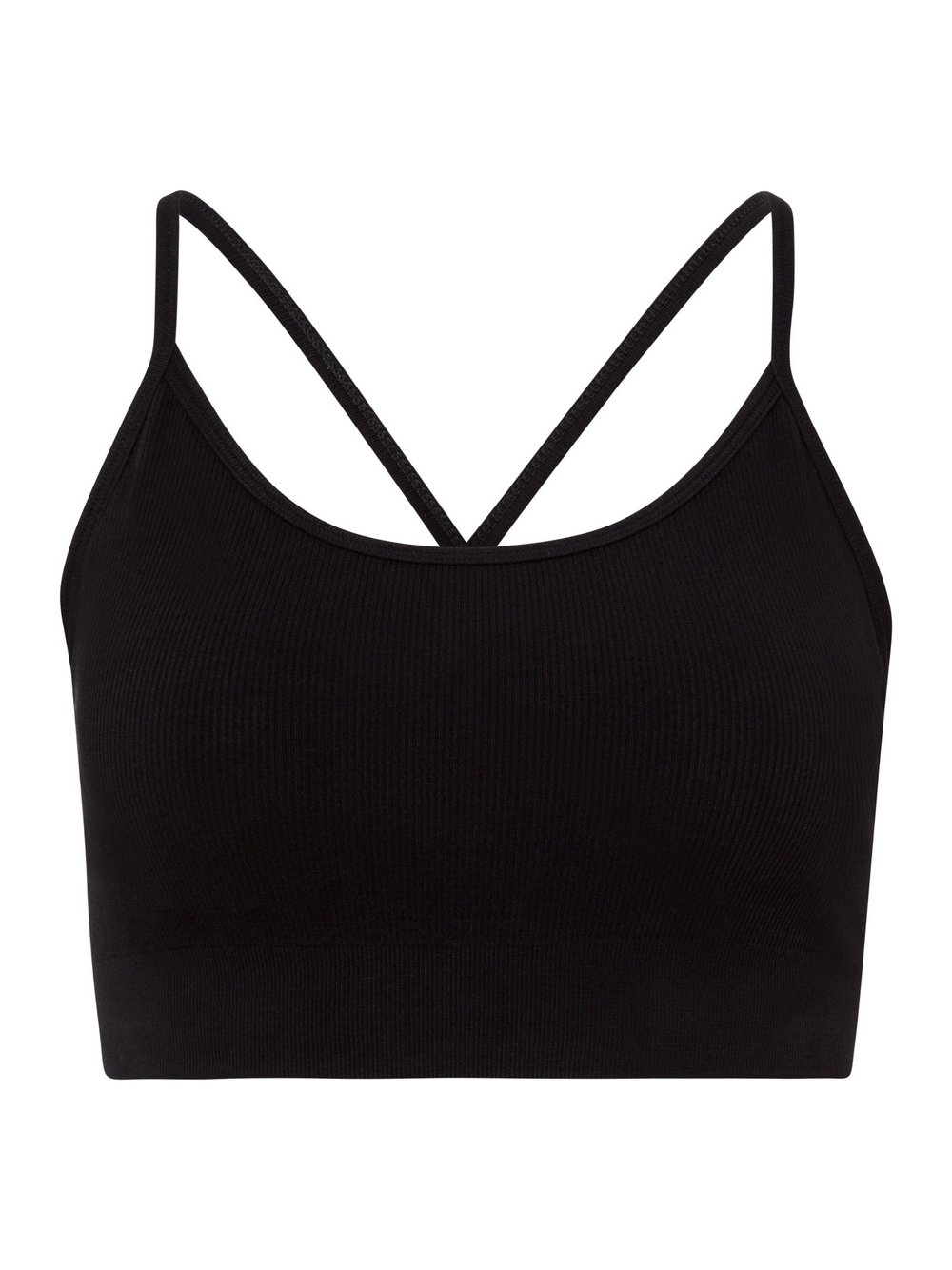 Thumbnail - Les Lunes Sport Bustier Damen Viskose schwarz, S
