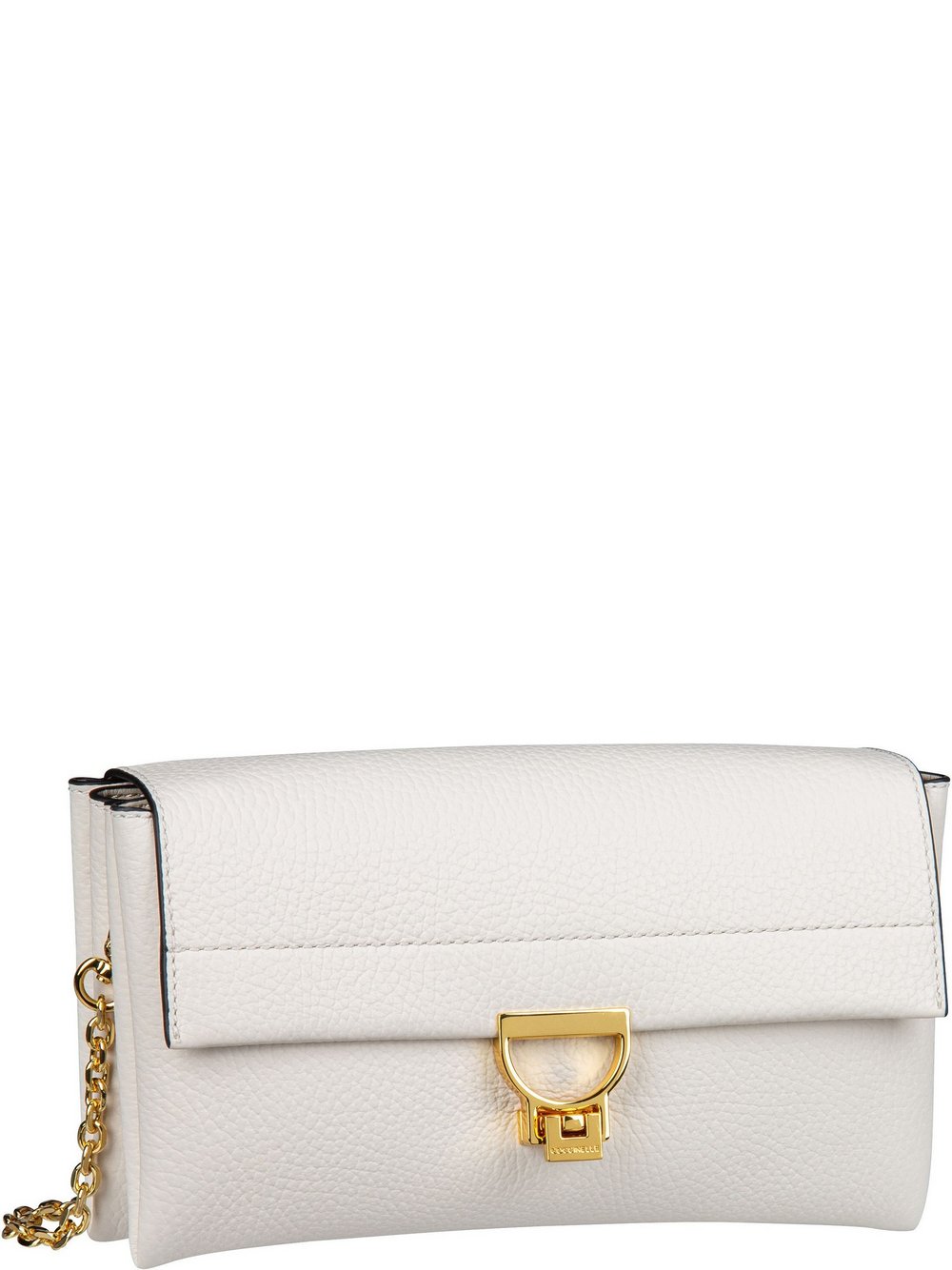 Coccinelle Bodybag Damen Leder weiß, ONE SIZE