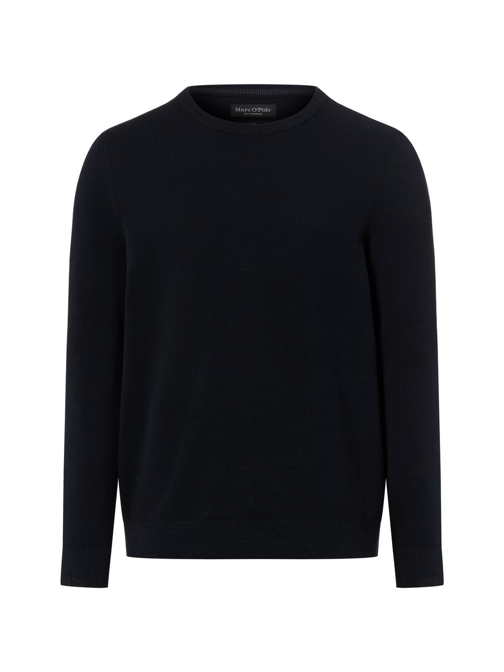 Thumbnail - Marc O'Polo Strickpullover Herren Baumwolle blau, XL