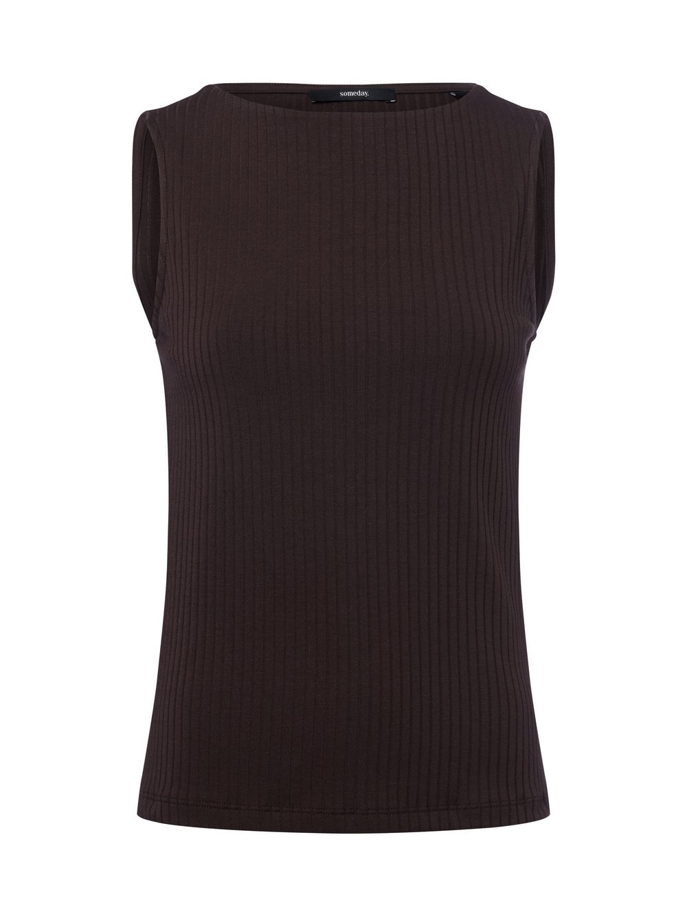 Thumbnail - Someday Top Damen Baumwolle braun, 38