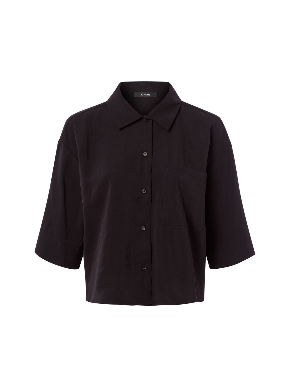 Opus Hemdbluse Damen schwarz, 38
