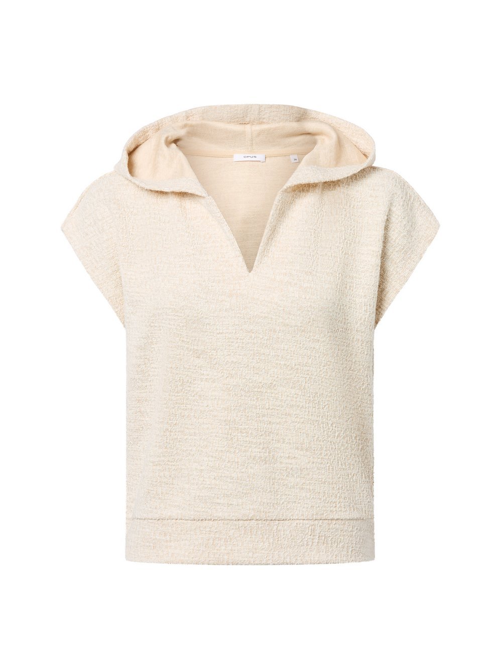 Opus Kapuzenpullover Damen Boucle mehrfarbig meliert, 38