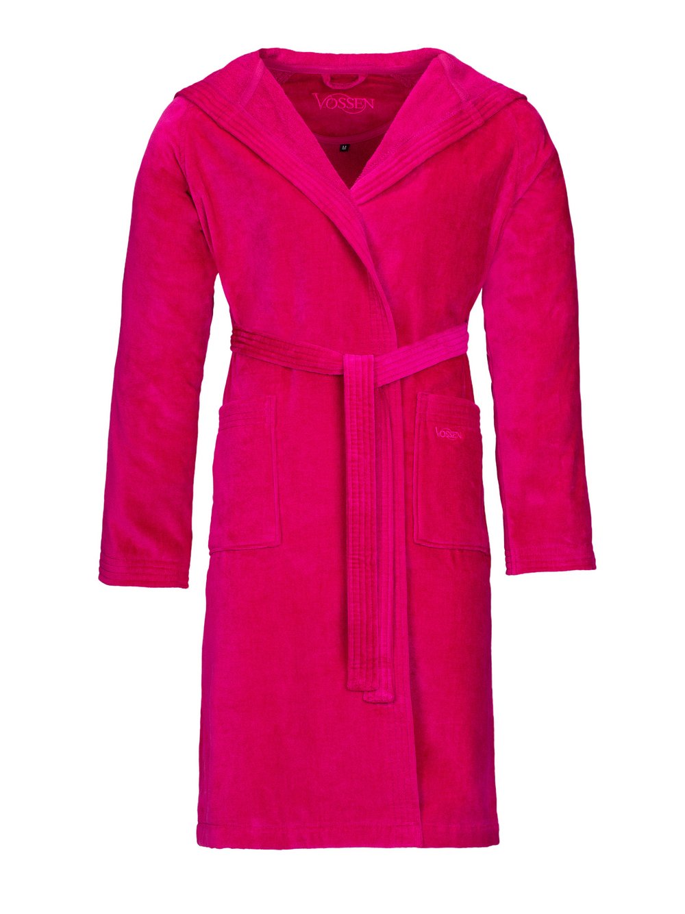 Thumbnail - Vossen Bademantel Damen Baumwolle pink, XL