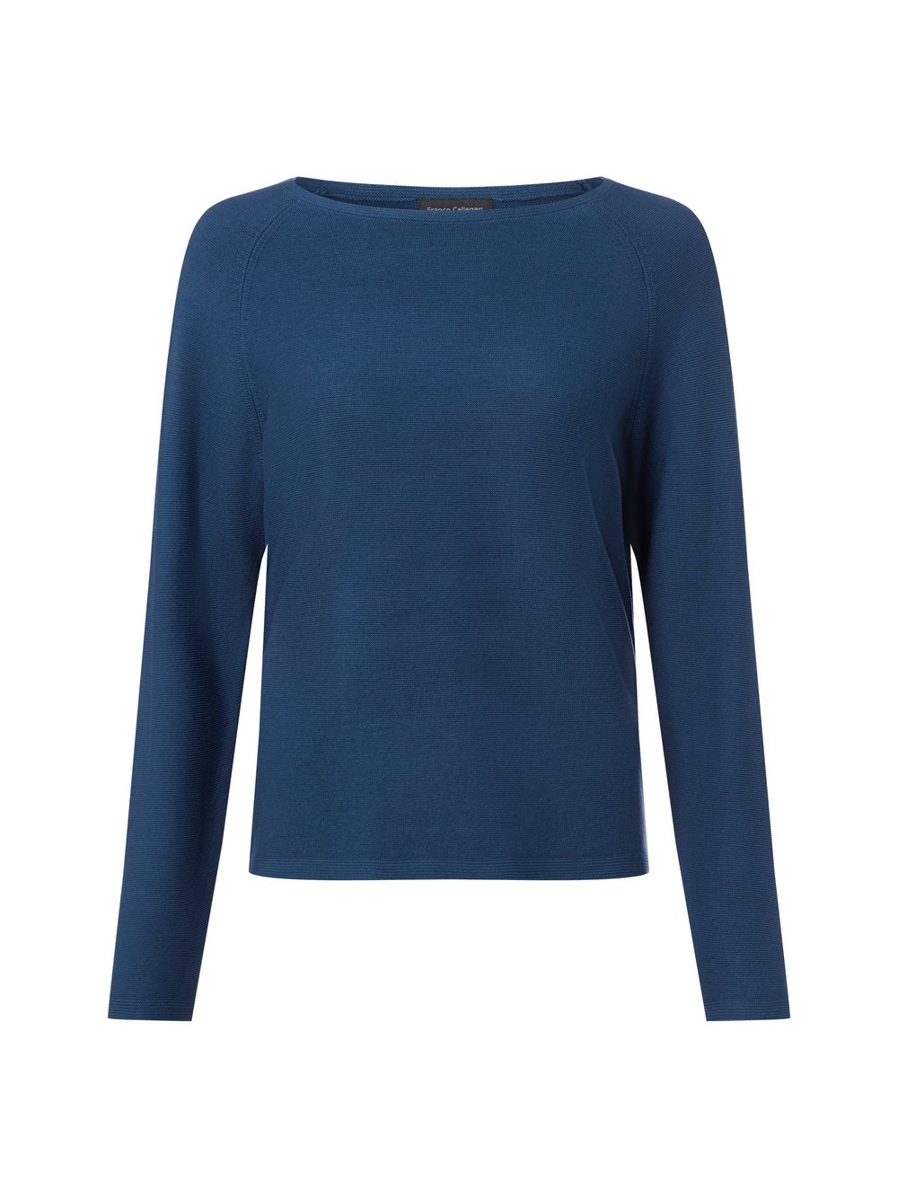 Franco Callegari Strickpullover Damen Baumwolle blau, S