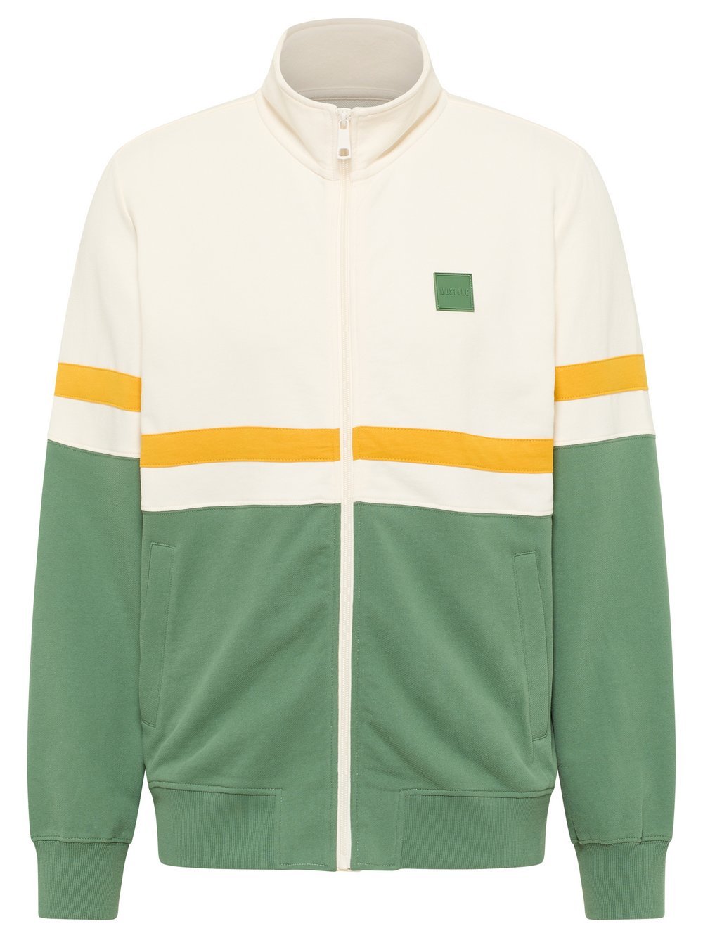 Thumbnail - Mustang Sweatjacke Herren Baumwolle mehrfarbig, L