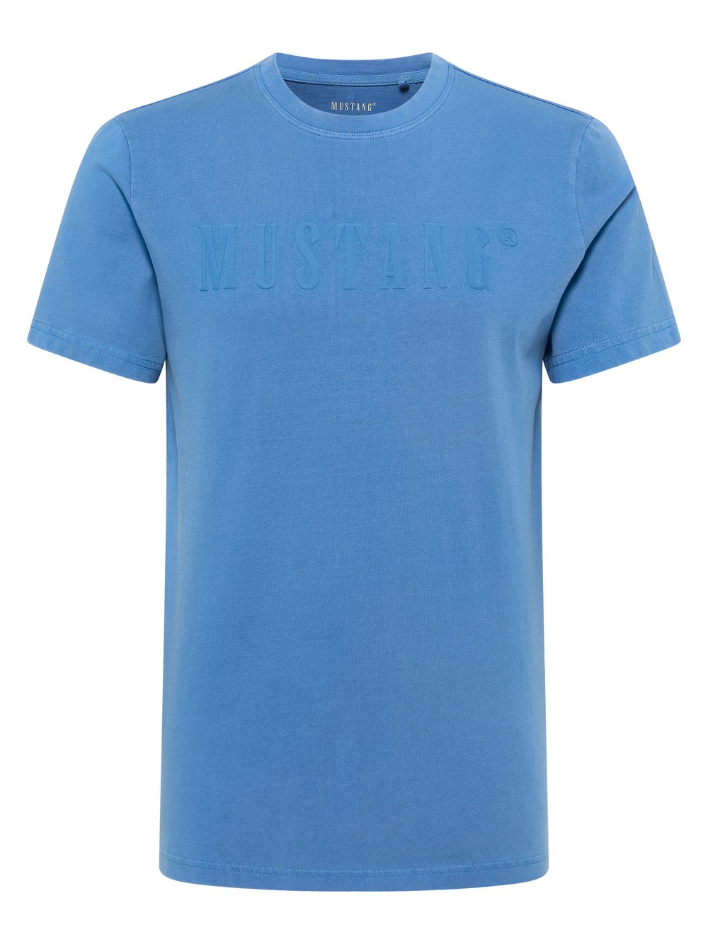 Mustang T-Shirt Herren Baumwolle blau, M