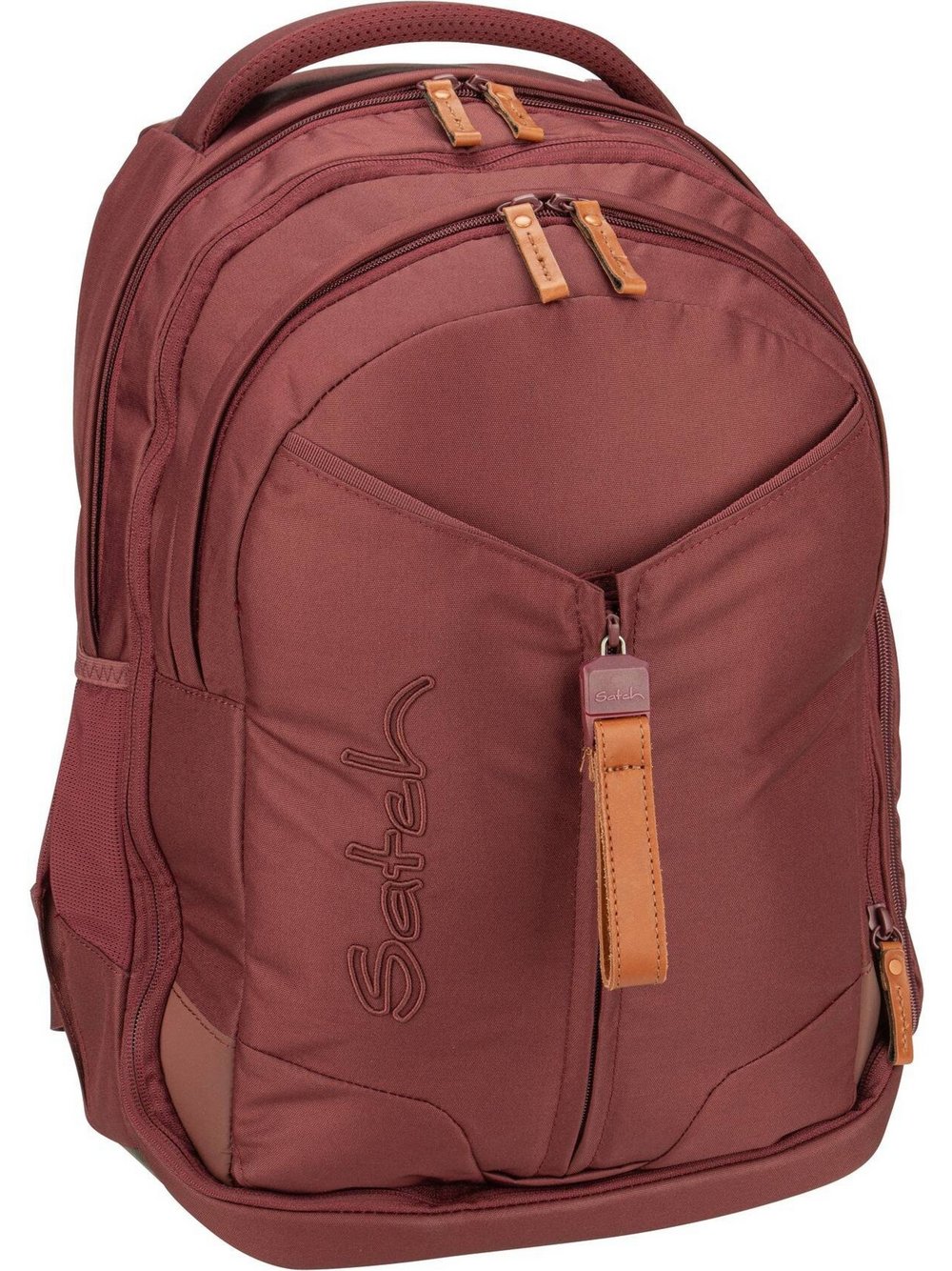 satch Schulranzen Kinder rot, ONE SIZE