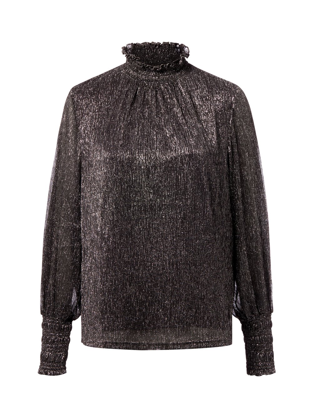 MOS MOSH Blusenshirt Damen grau meliert, XL