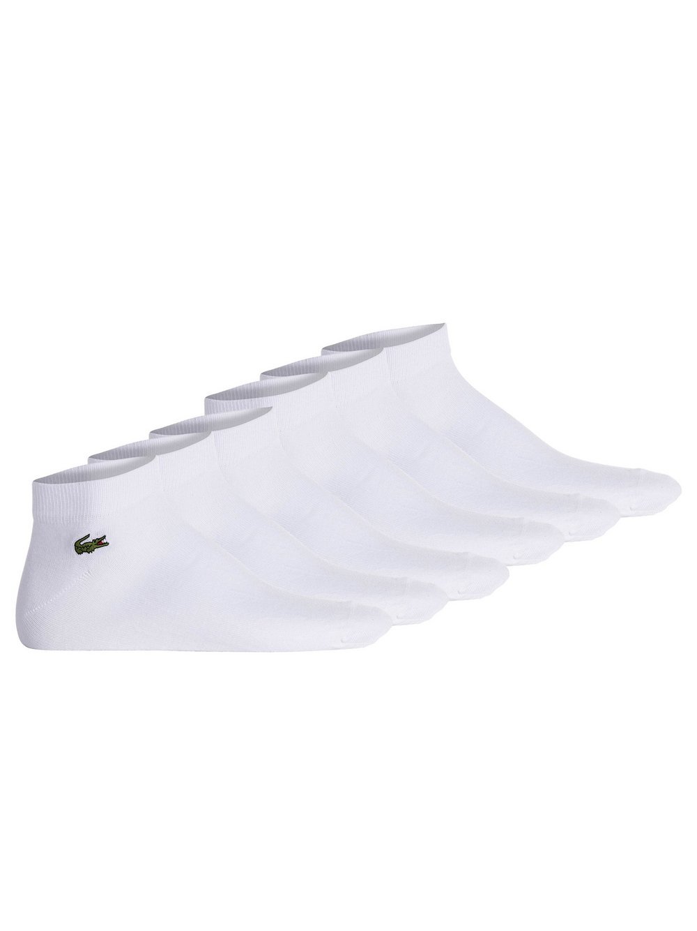 Lacoste Socken 6er Pack Damen Baumwolle weiß, 43-46