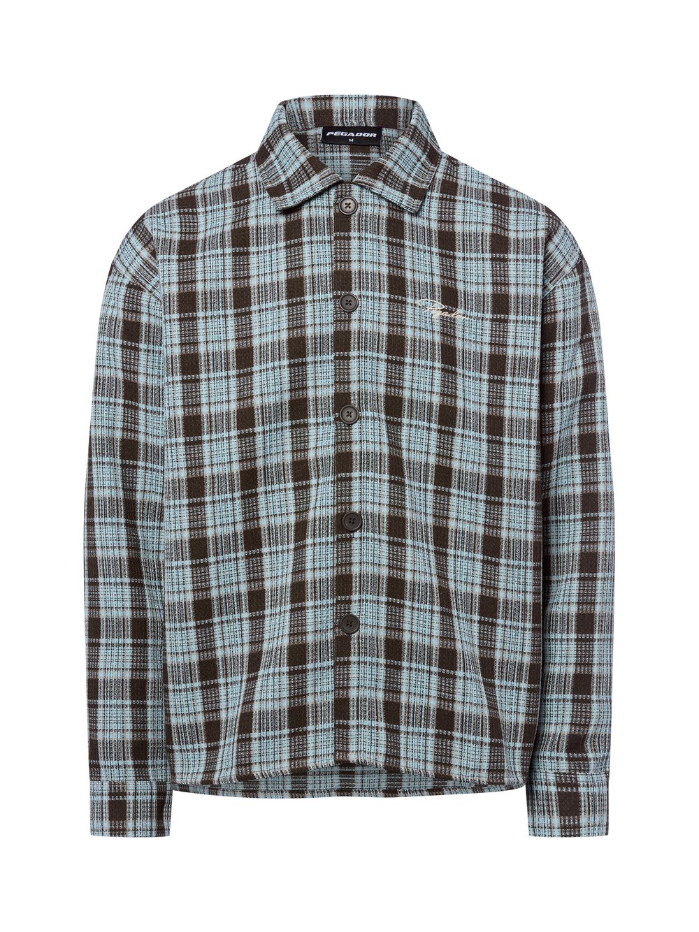 PEGADOR Freizeithemd Herren Comfort Fit mehrfarbig kariert, S