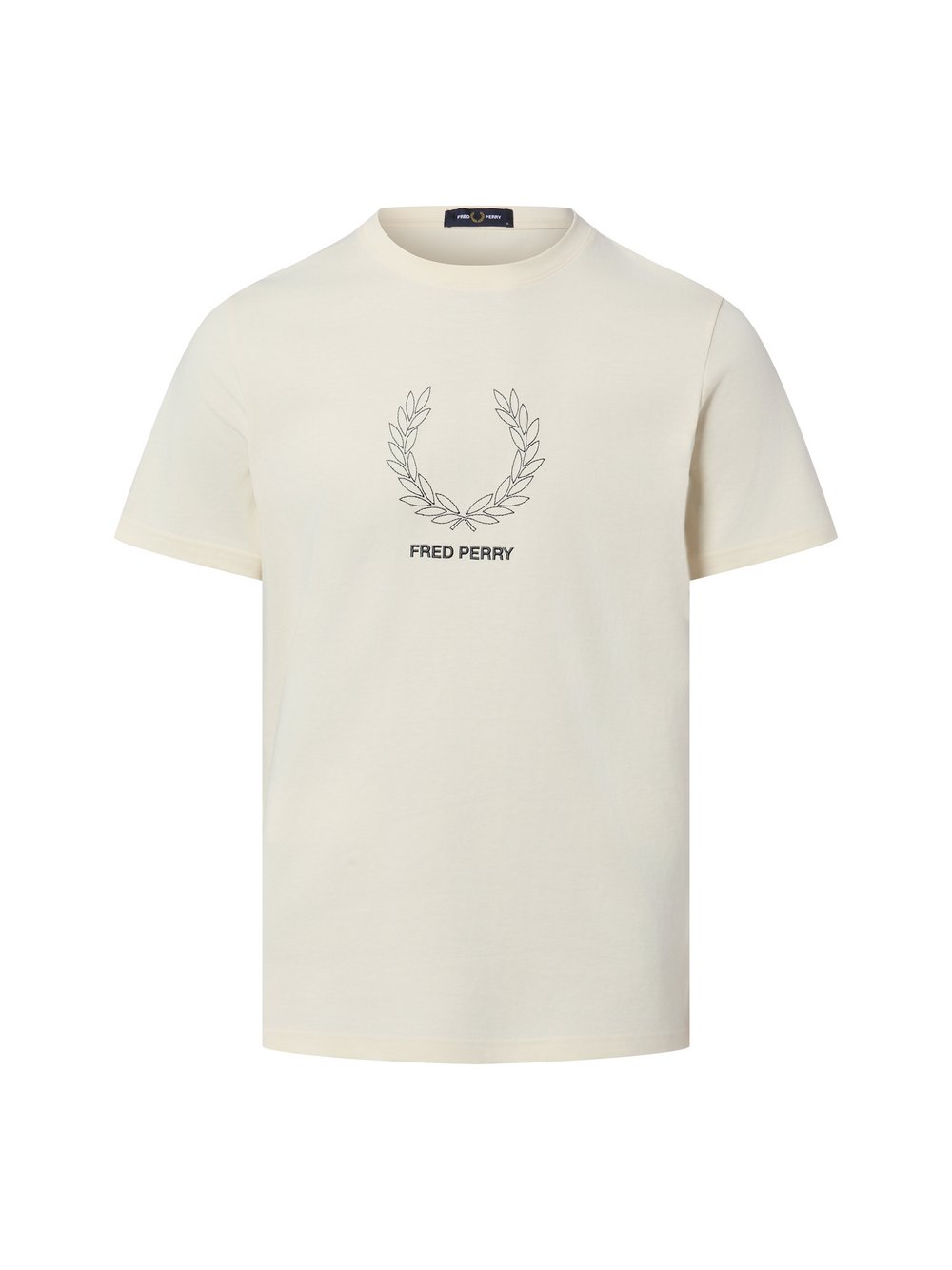 Thumbnail - Fred Perry T-Shirt Herren Baumwolle weiß, XXL