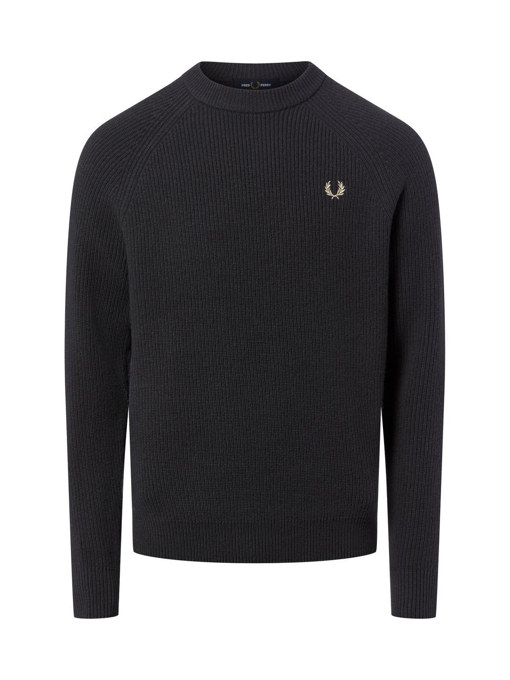 Thumbnail - Fred Perry Wollpullover Herren Wolle blau, XL