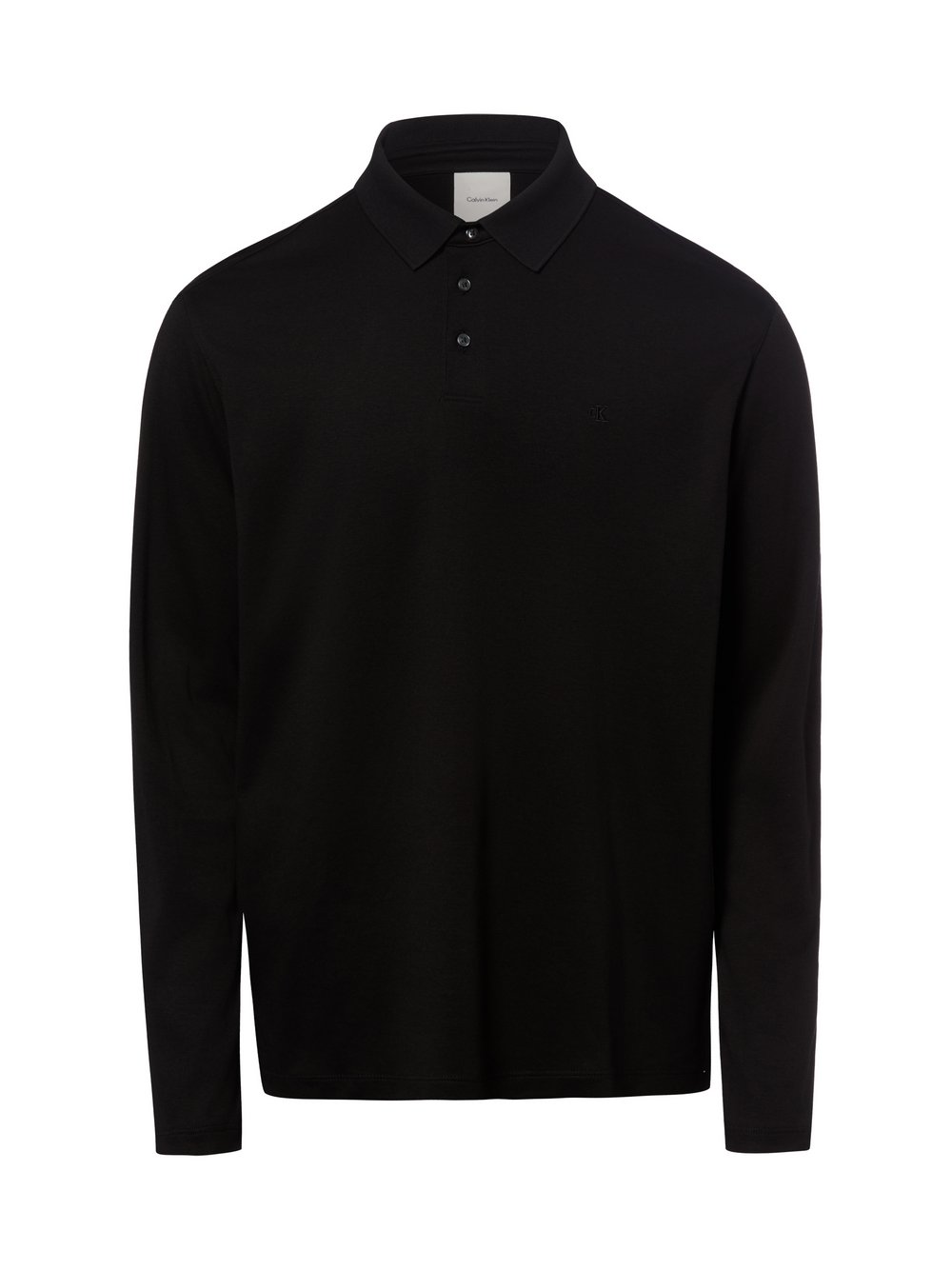 VAN GRAAF Calvin Klein Herren Schwarz Poloshirt Baumwolle (100%) Groß