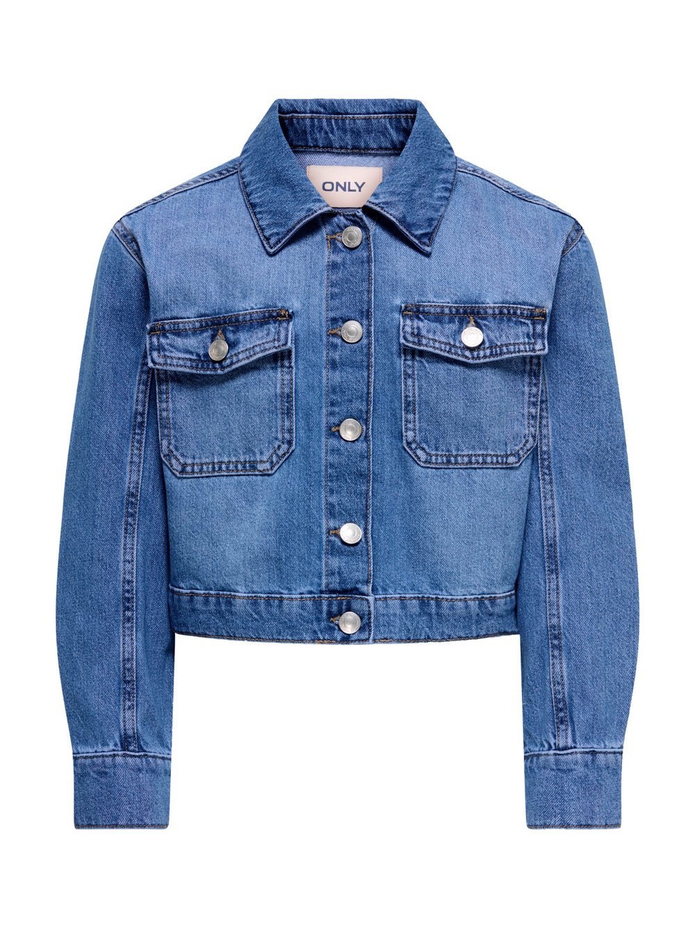 Only Kids Jacke Mädchen Baumwolle blau, 164