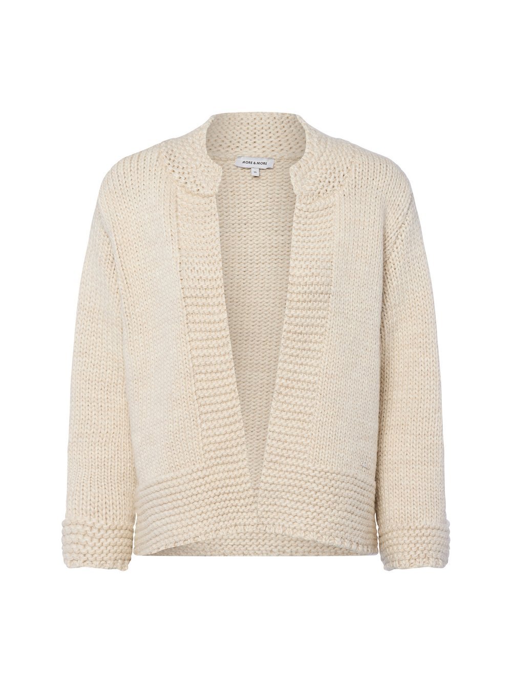 More & More Strickhülle mit Alpaka-Anteil Damen beige, 34